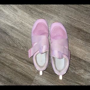 Light pink TIEM spin shoes